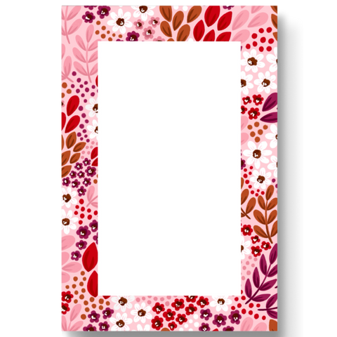 SANGRIA FLORAL NOTEPAD