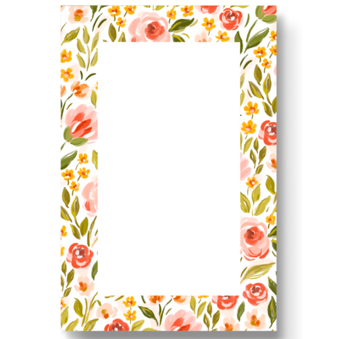 SPRING GARDEN NOTEPAD