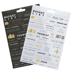 JETSETTER STICKER SET