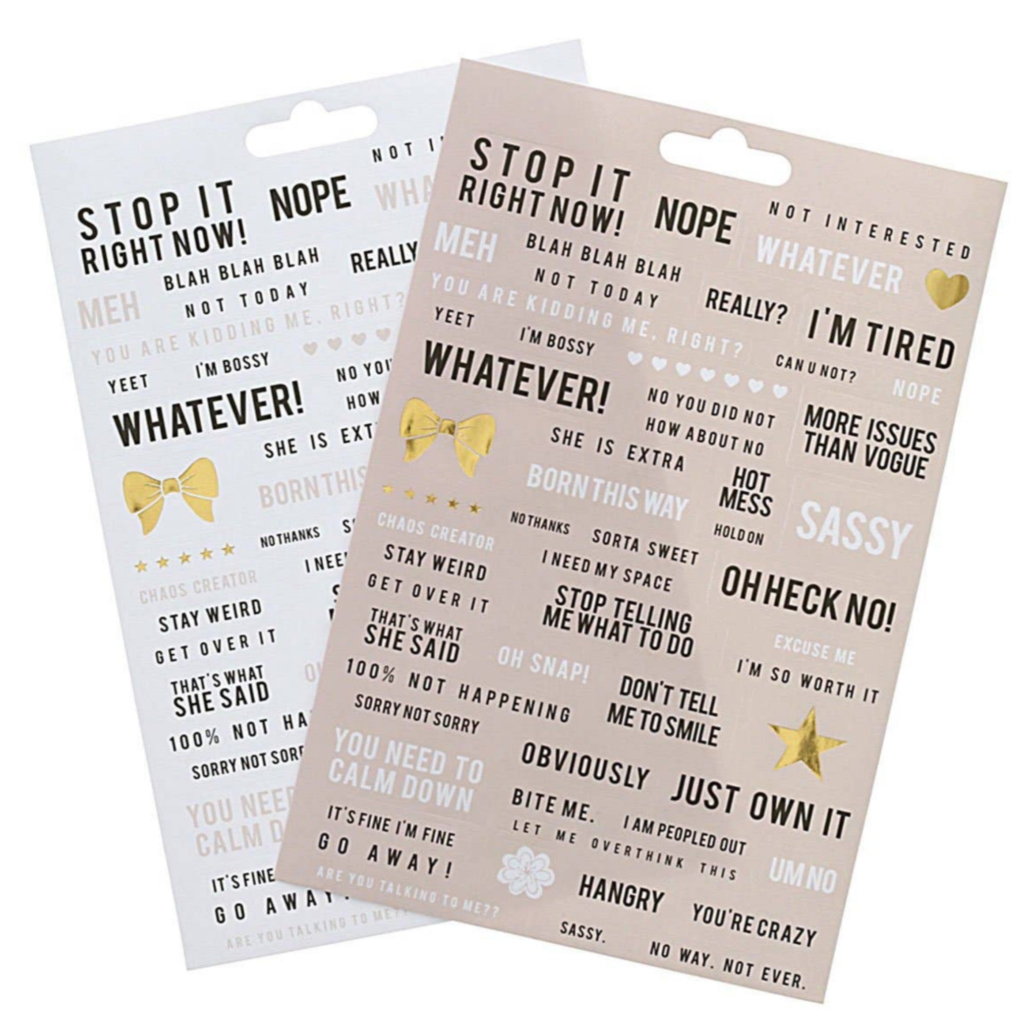 SASSY STICKER SET