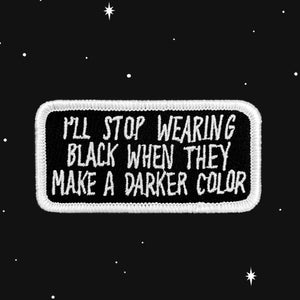 DARKER COLOR IRON-ON PATCH