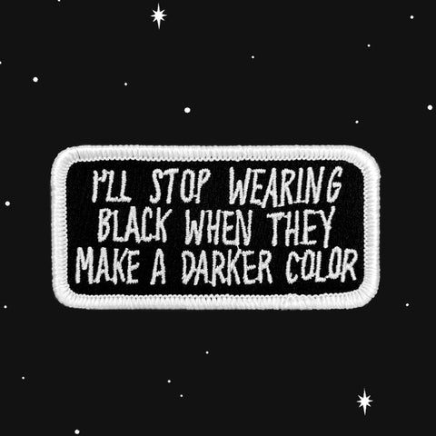 DARKER COLOR IRON-ON PATCH