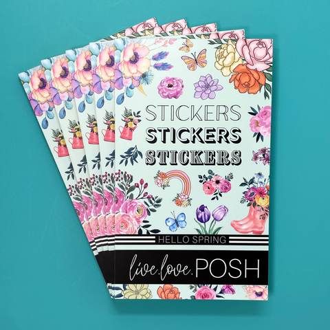 HELLO SPRING STICKER BOOK