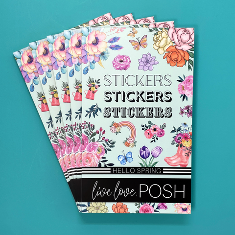 FLORAL ILLUSTRATION WASHI TAPE – Live Love Posh