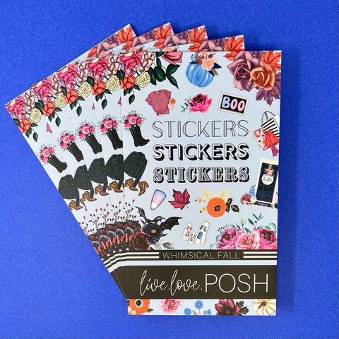 WHIMSICAL FALL STICKER BOOK