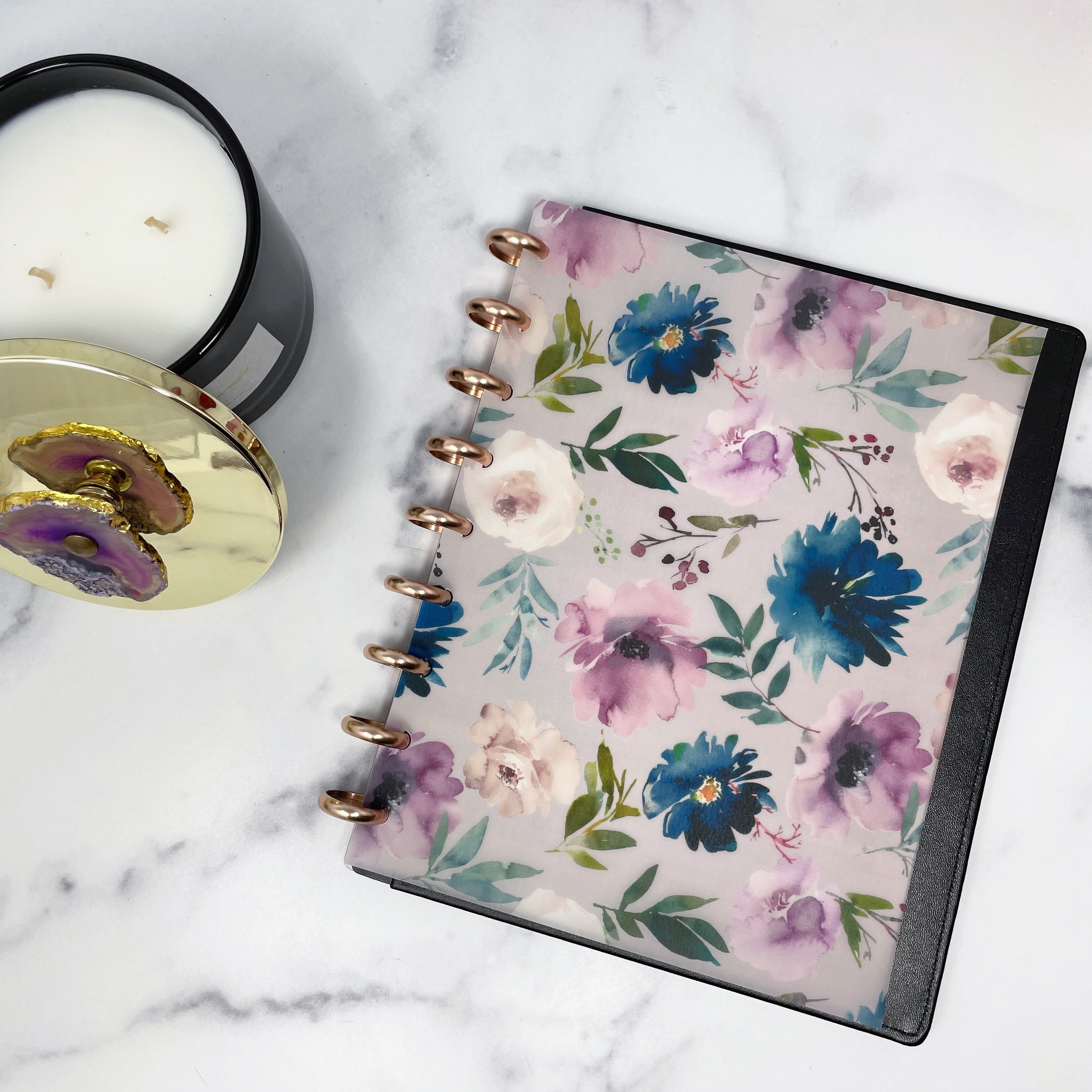 MYSTIC MAUVE VELLUM DASHBOARD