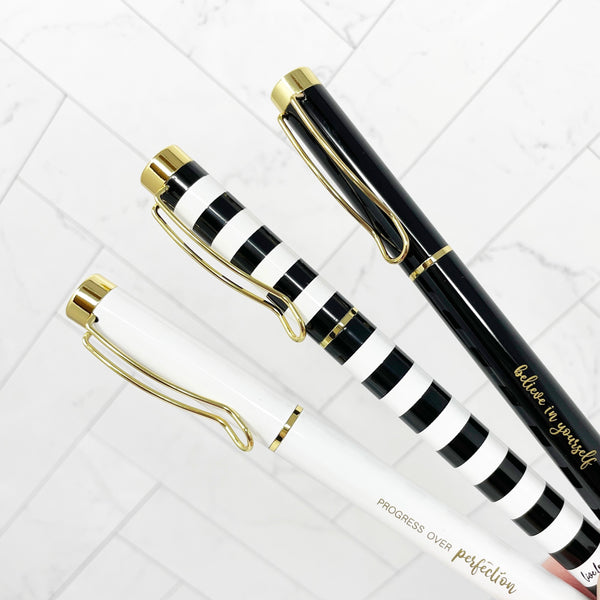 CHIC MOTIVATIONAL BALLPOINT PEN SET