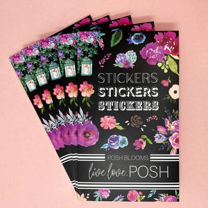 "OOPS" POSH BLOOMS VOLUME 2 STICKER BOOK