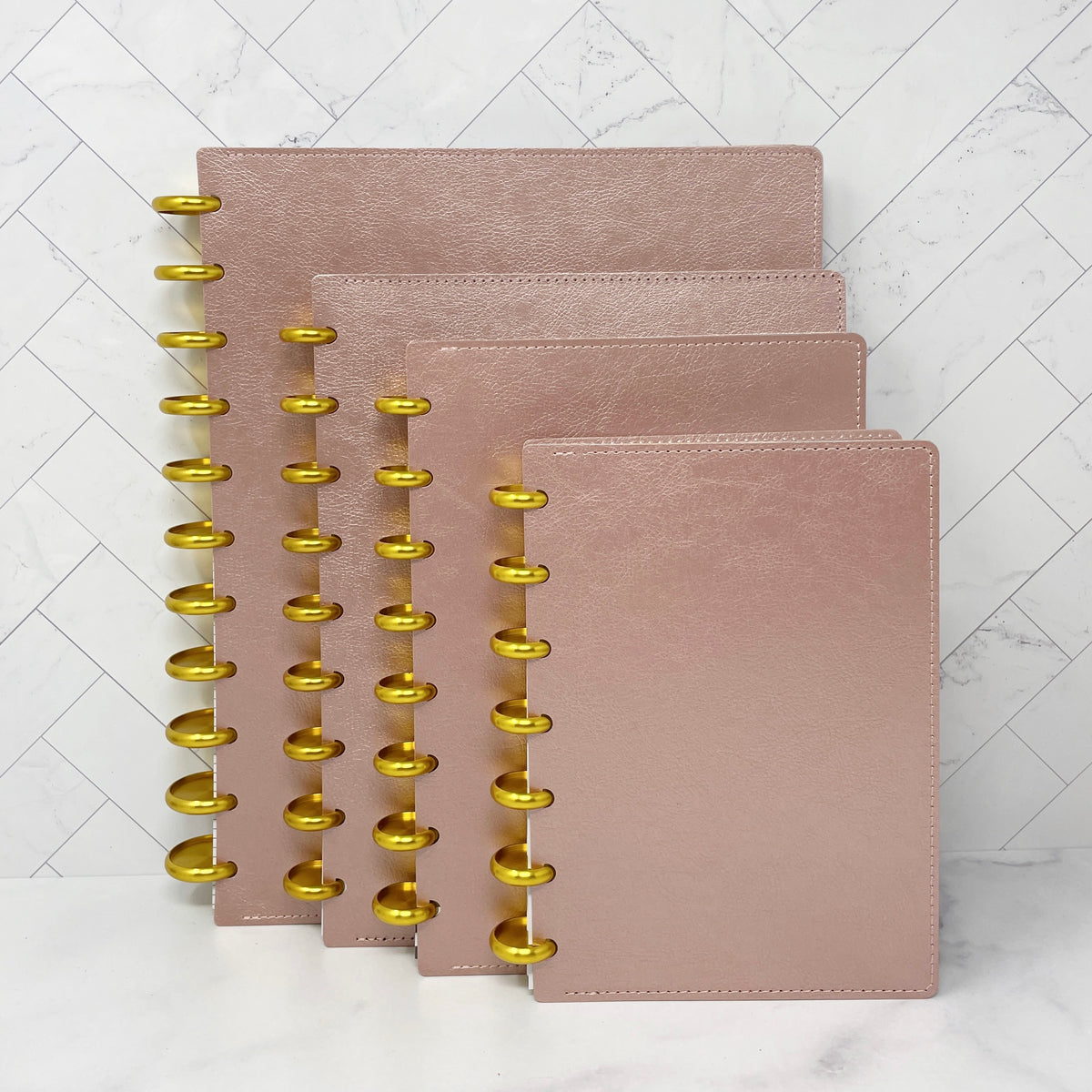 CHIC COVER SET - METALLIC BLUSHED ROSE – Live Love Posh