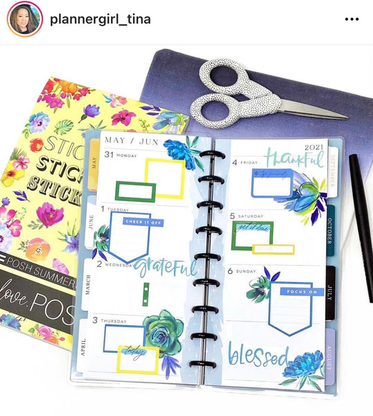POSH SUMMER STICKER BOOK