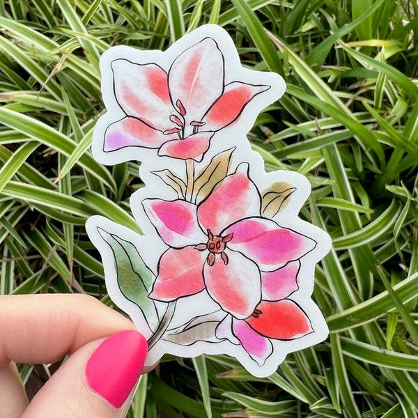 WILDFLOWER BLOOMS VINYL STICKER PACK (SET OF 8)