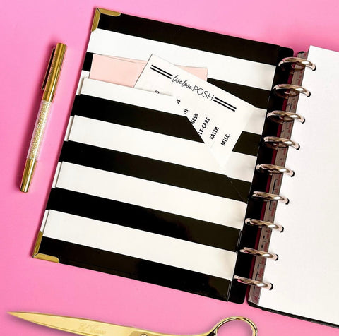 CHIC STRIPE CHIPBOARD COVER SET