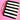 CHIC STRIPE CHIPBOARD COVER SET