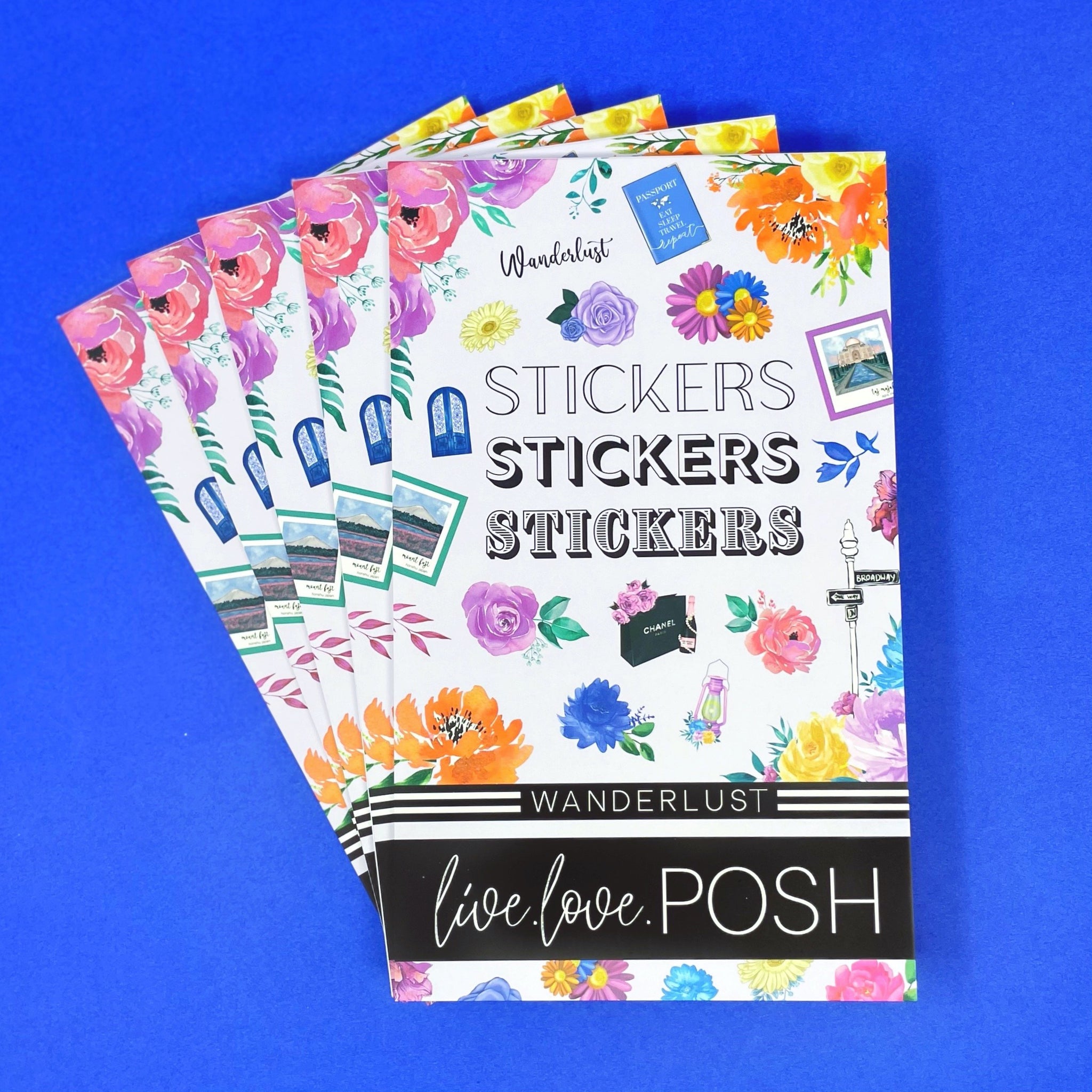 WANDERLUST STICKER BOOK