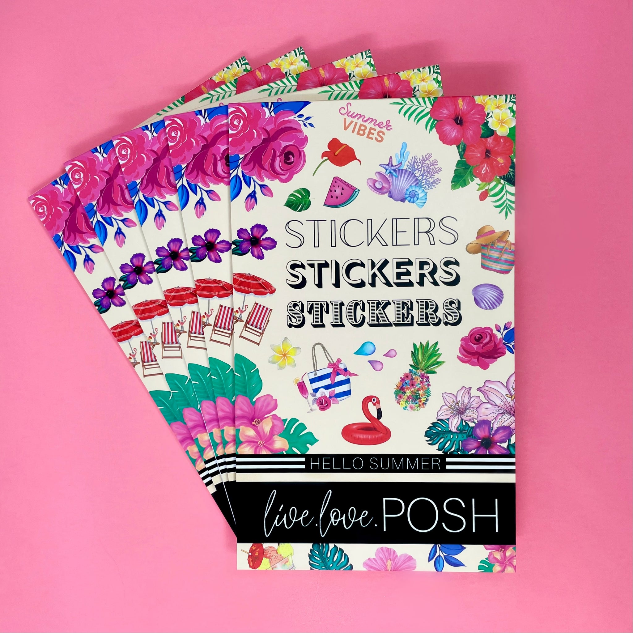 HELLO SUMMER STICKER BOOK