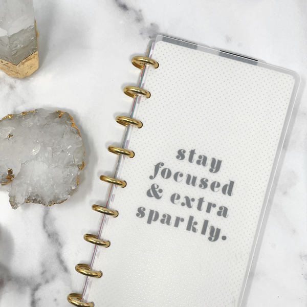 FROSTED PLANNER COVERS