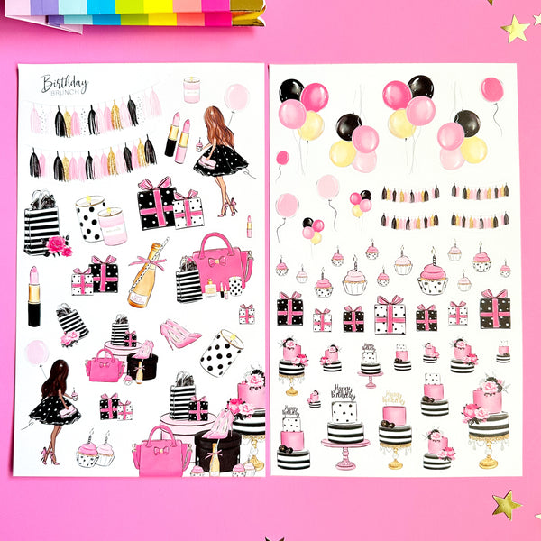 POSH PARTY DELUXE STICKER BOOK