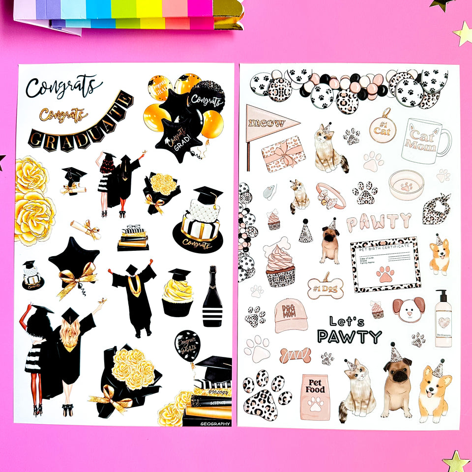 POSH PARTY DELUXE STICKER BOOK – Live Love Posh
