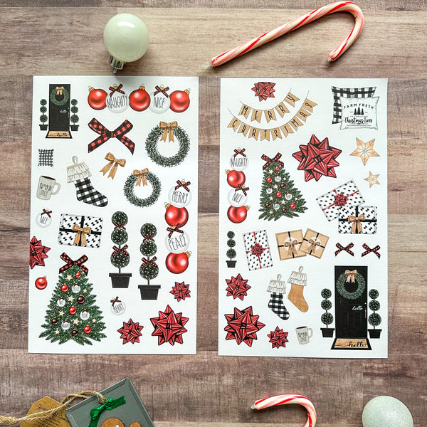 HOLLY JOLLY DELUXE STICKER BOOK