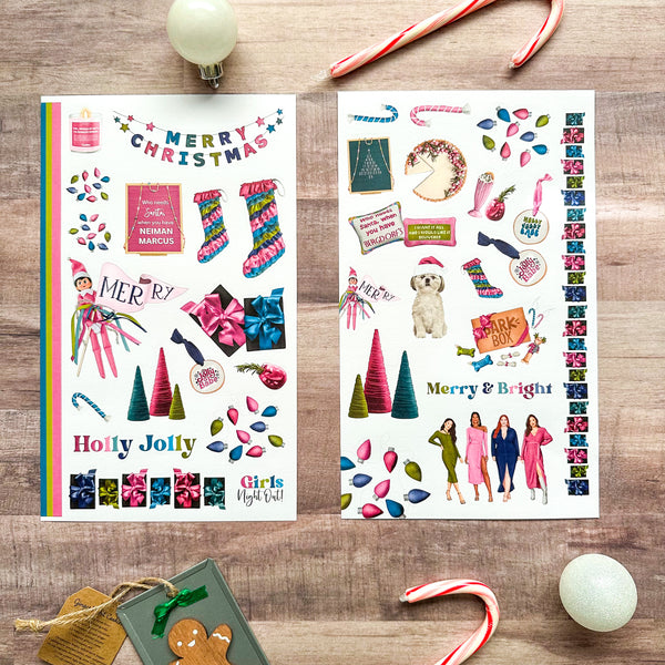 HOLLY JOLLY DELUXE STICKER BOOK