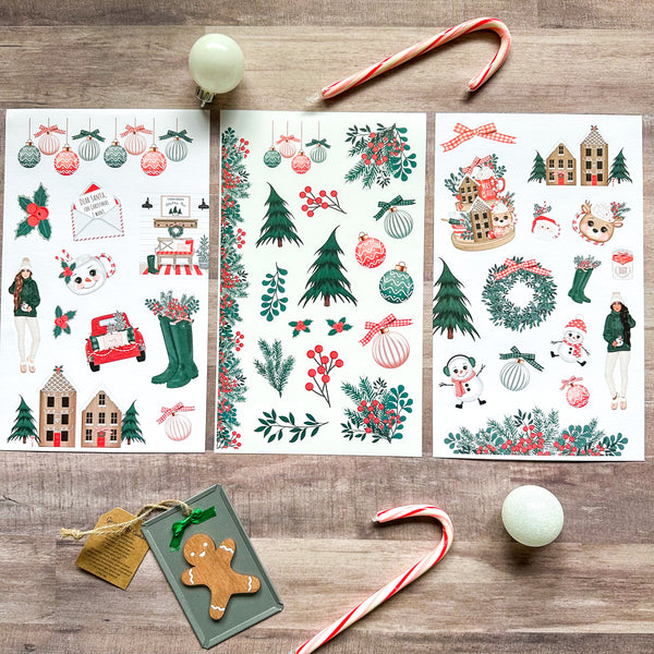 HOLLY JOLLY DELUXE STICKER BOOK