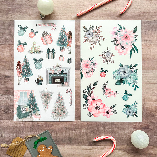 HOLLY JOLLY DELUXE STICKER BOOK