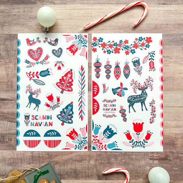 HOLLY JOLLY DELUXE STICKER BOOK
