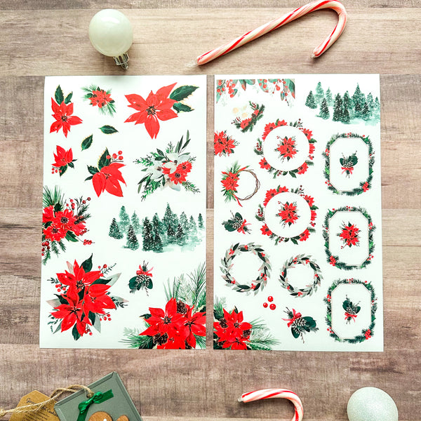 HOLLY JOLLY DELUXE STICKER BOOK