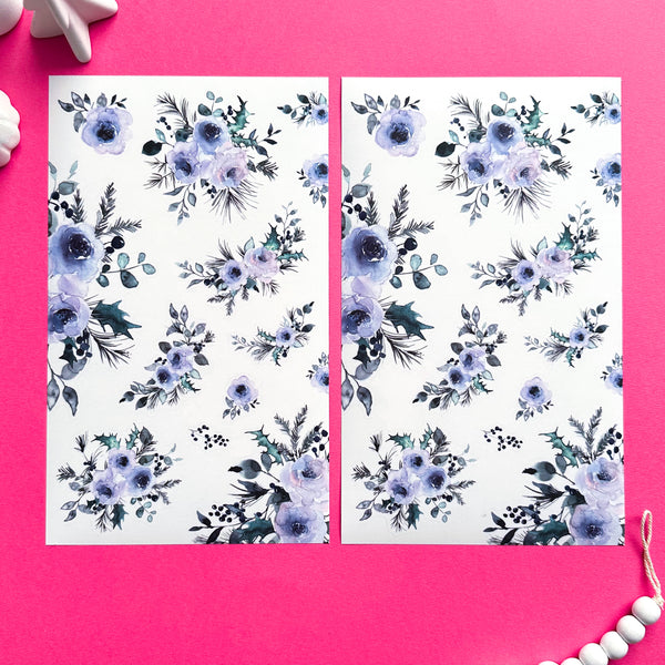 WINTER BLOOMS STICKER BOOK