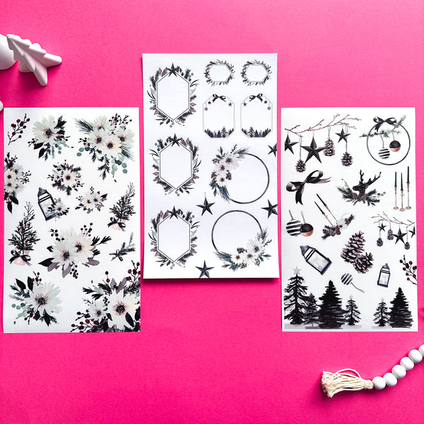 WINTER BLOOMS STICKER BOOK