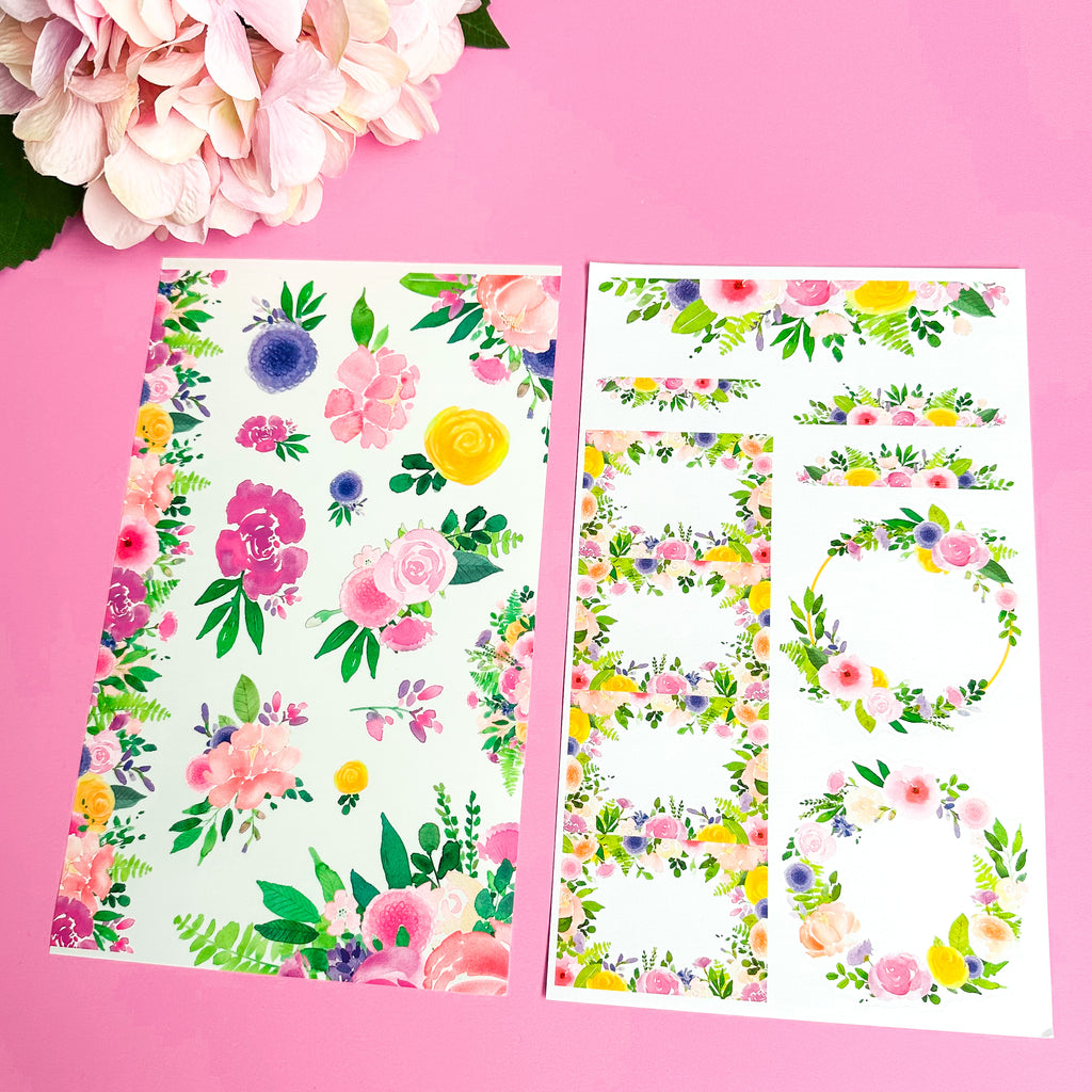 Sticker Book Spring POSH SPRING STICKER BOOK – Live Love Posh