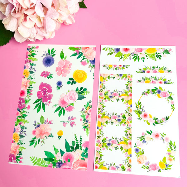 POSH SPRING STICKER BOOK