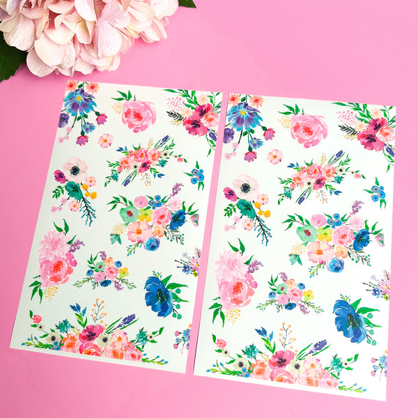 POSH SPRING STICKER BOOK