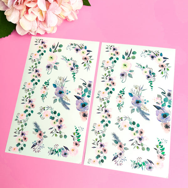 POSH SPRING STICKER BOOK