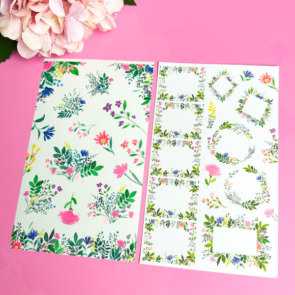 POSH SPRING STICKER BOOK