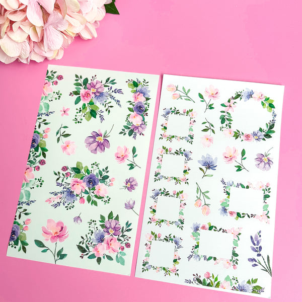 POSH SPRING STICKER BOOK