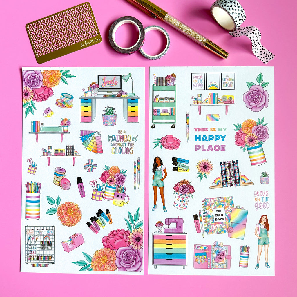 Shop Sticker Books - Planner, Words, Love Stickers & More