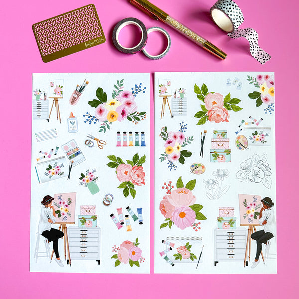 CRAFTY PLANNER STICKER BOOK
