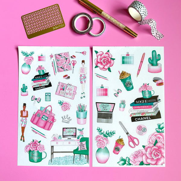 CRAFTY PLANNER STICKER BOOK
