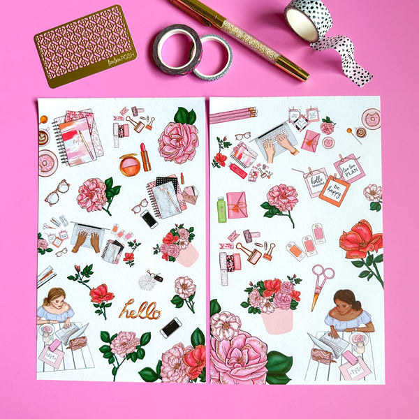 CRAFTY PLANNER STICKER BOOK