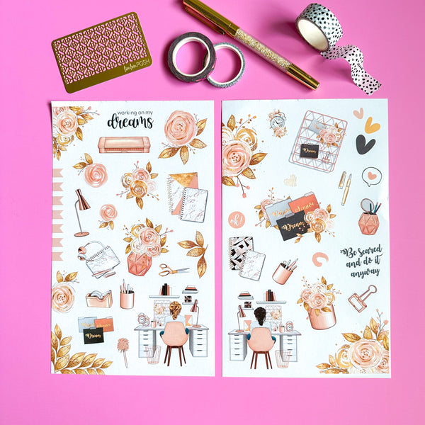 CRAFTY PLANNER STICKER BOOK