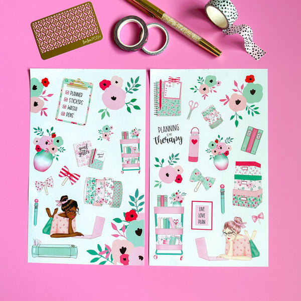 CRAFTY PLANNER STICKER BOOK