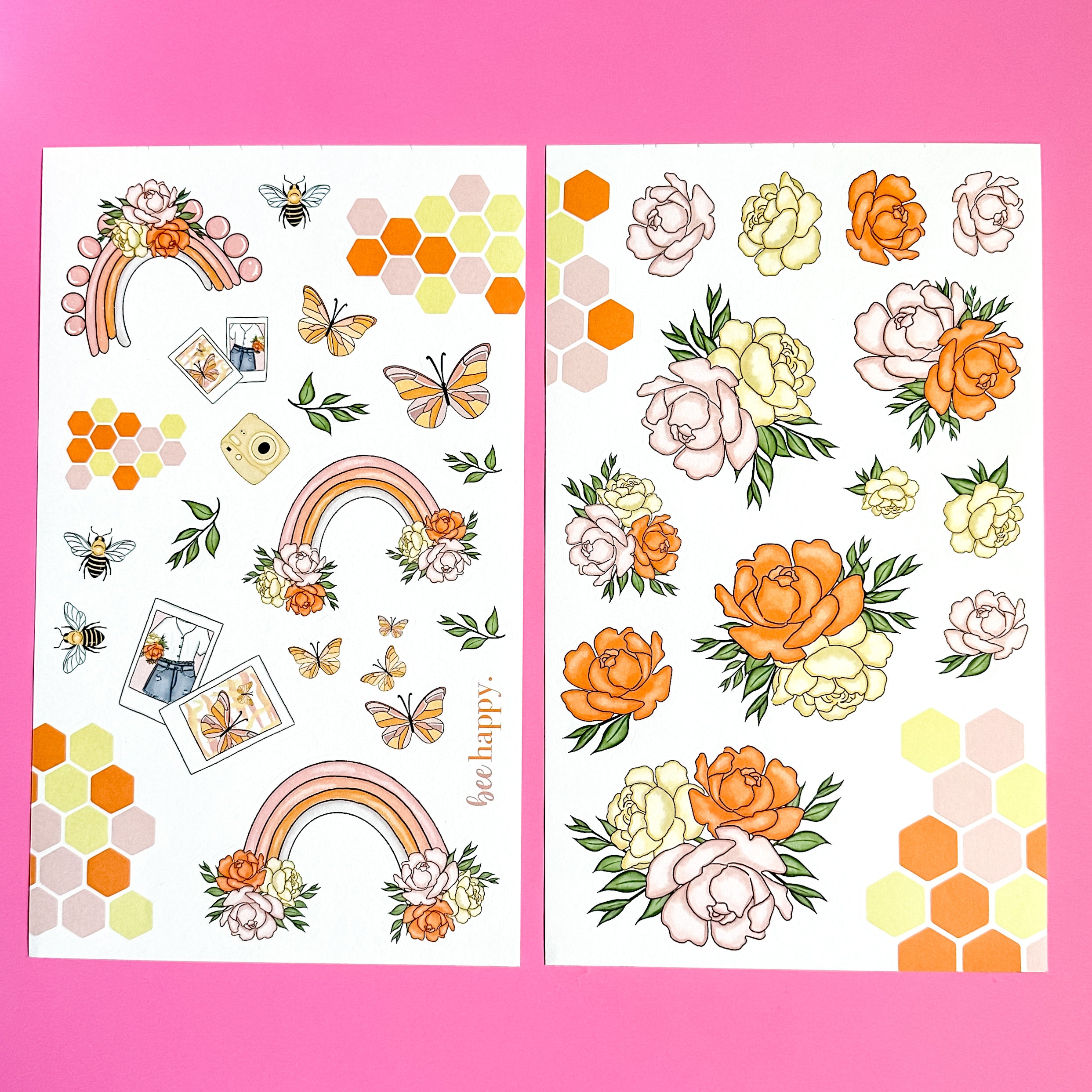 Sticker Book Spring HELLO SPRING STICKER BOOK – Live Love Posh