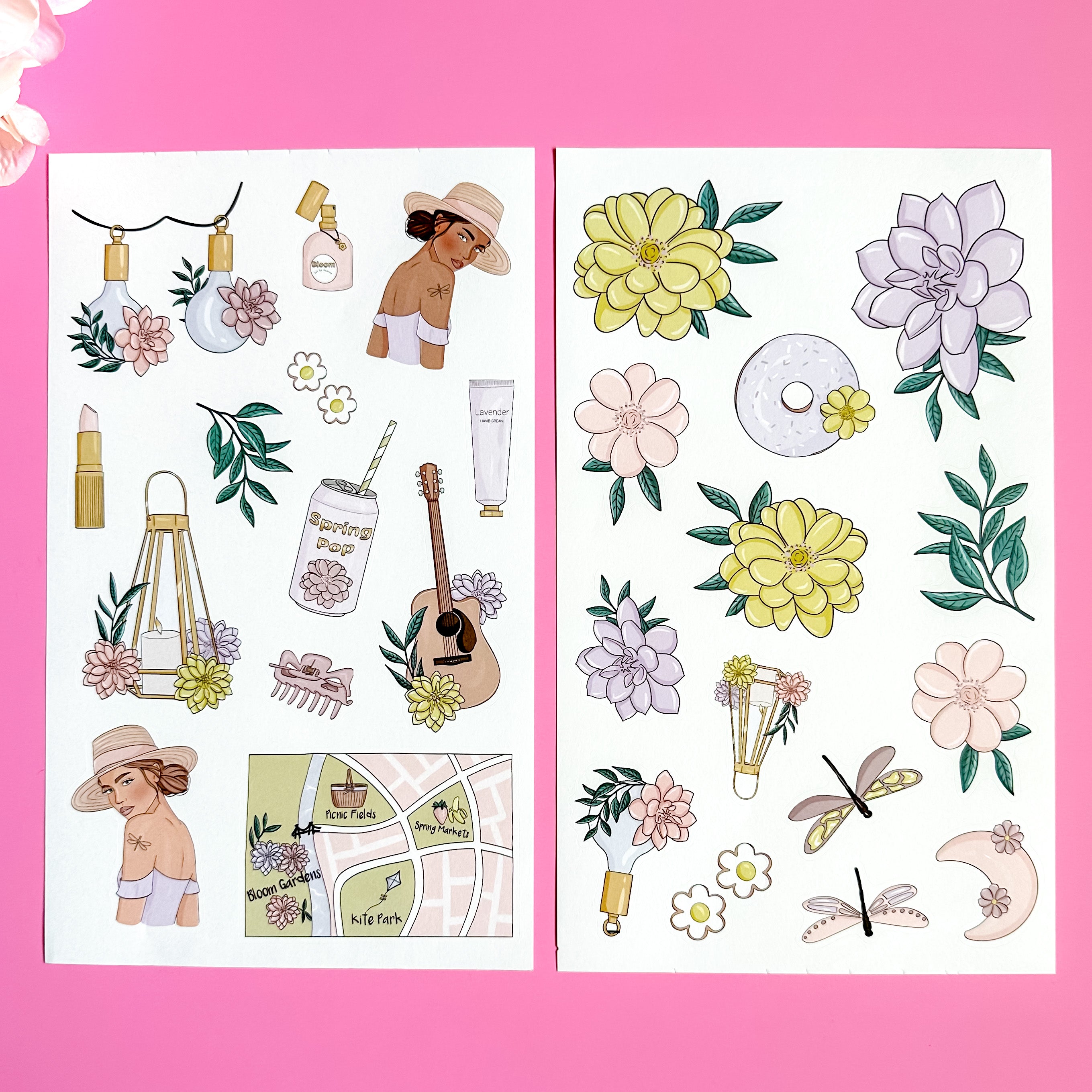 Sticker Book Spring HELLO SPRING STICKER BOOK – Live Love Posh