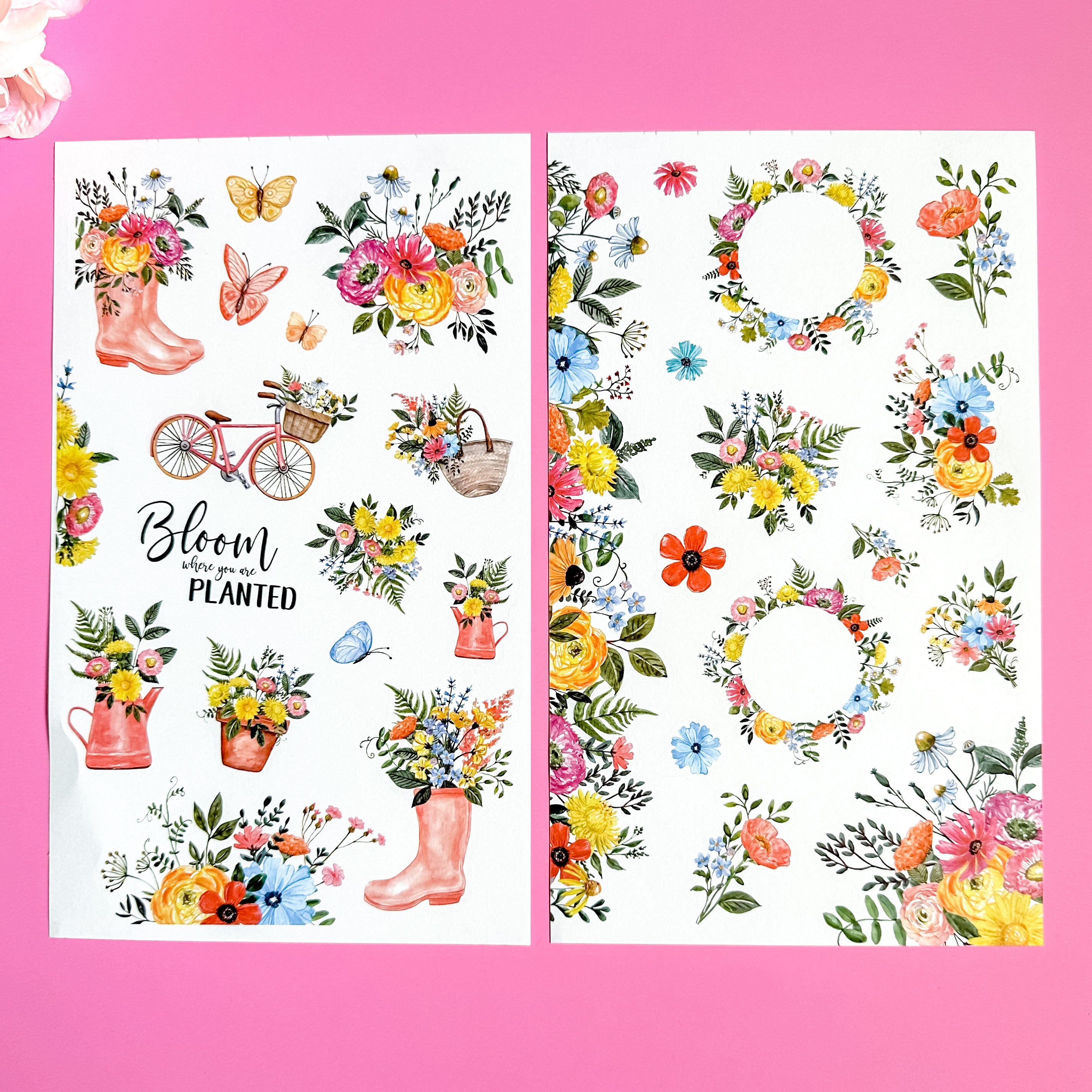 Sticker Book Spring HELLO SPRING STICKER BOOK – Live Love Posh