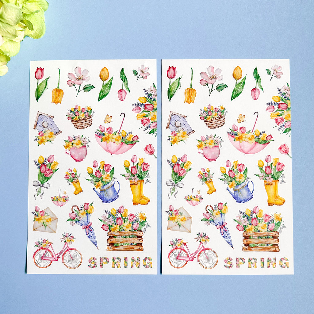 CHIC SPRING STICKER BOOK – Live Love Posh