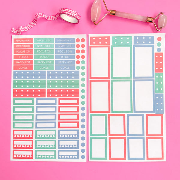 LOVE YOURSELF STICKER BOOK