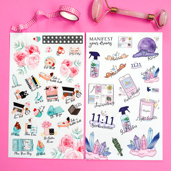LOVE YOURSELF STICKER BOOK