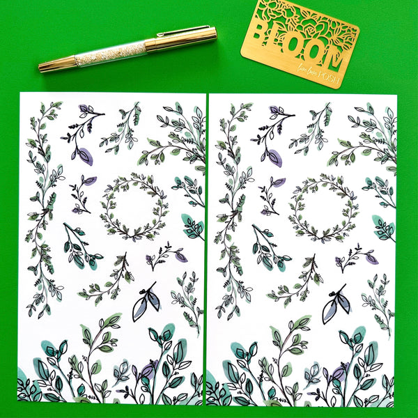 BEAUTIFULLY LINED STICKER BOOK