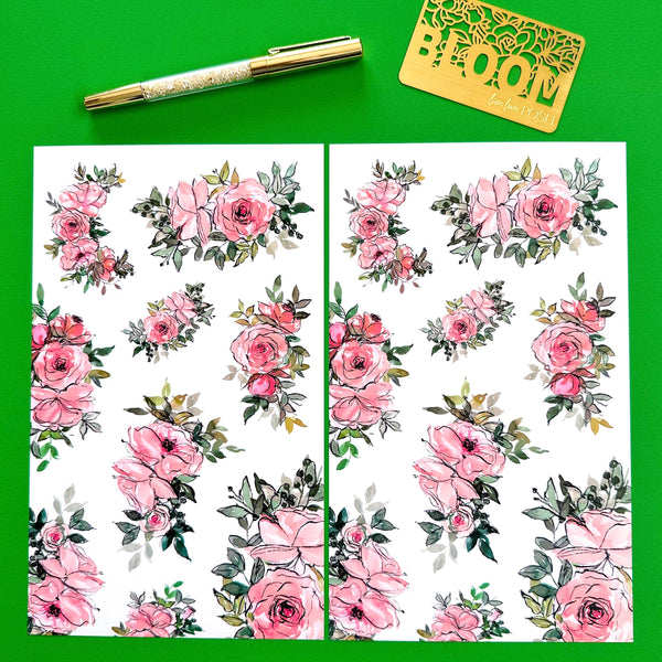 BEAUTIFULLY LINED STICKER BOOK
